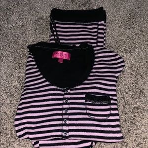 Matching Victoria’s Secret pajama set.